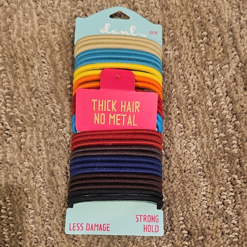 Colorful Hair Ties Set